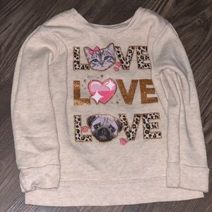 Love animal sweater